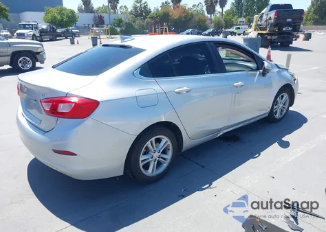 2017 Chevrolet Cruze Lt Auto из США, поврежденный, VIN 1G1BE5SM1H7252651